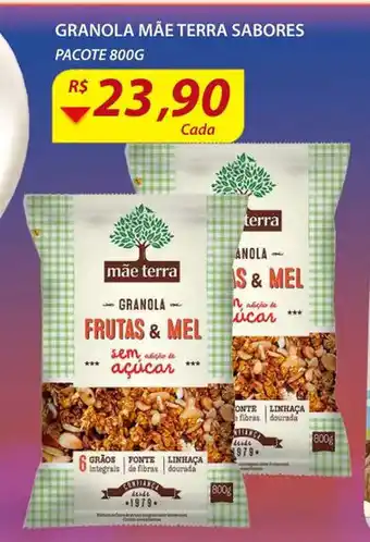 Assaí Atacadista Granola Mae Terra Sabores 800g oferta