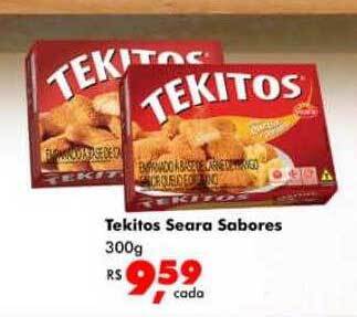 Big Box Tekitos seara sabores oferta