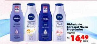 Big Box Hidratante corporal nivea fragrâncias oferta