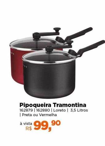 Lojas TaQi Pipoqueira tramontina oferta