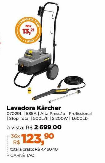 Lojas TaQi Lavadora kärcher oferta