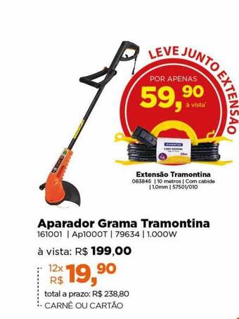 Lojas TaQi Aparador grama tramontina oferta