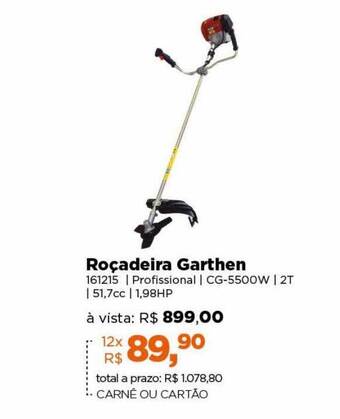 Lojas TaQi Roçadeira garthen oferta