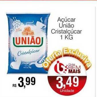 Supermercado Bem Barato Açucar união cristalçucar oferta