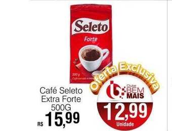 Supermercado Bem Barato Café seleto extra forte oferta