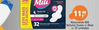 Supermercados Alvorada Absorvente mili noturno suave c abas oferta