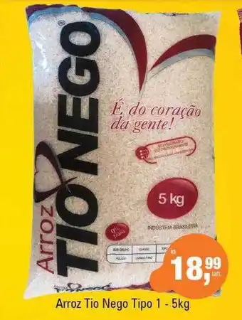 Supermercados Alvorada Arroz tio negro tipo 1 oferta