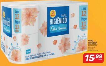 GBarbosa Papel higiênico gbarbosa oferta