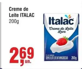 Higa Atacado Creme de Leite Italac 200g oferta