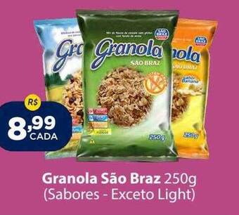 Super Show Granola são braz oferta