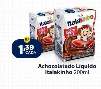 Achocolatado líquido italakinho