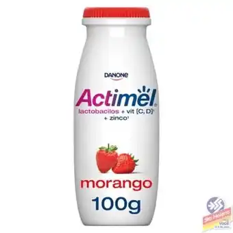 Supermercados Santa Helena Leite ferm actimel morango 100g oferta