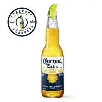 Super Nosso Cerveja corona extra pilsen 330ml long neck = 1 garrafa de plástico a ser reciclada oferta