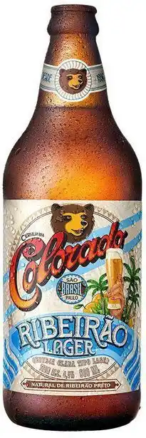 Super Nosso Cerveja colorado ribeirão lager garrafa 600ml oferta