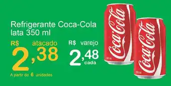 Refrigerante Coca Cola lata 350ml
