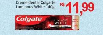 Supermercados Savegnago Creme dental colgate luminous white oferta