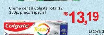 Supermercados Savegnago Creme dental colgate total 12 oferta