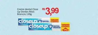 Supermercados Savegnago Creme dental close up dentes mas brancos oferta