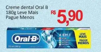 Creme dental oral b
