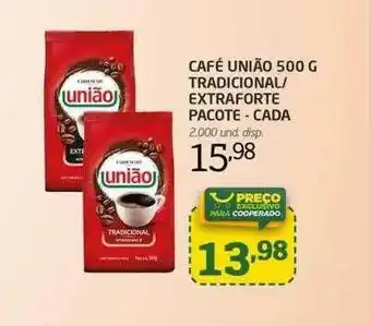 Cooper Café união tradicional extraforte oferta