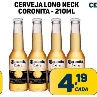 Cerveja long neck coronita