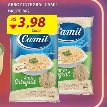 Assaí Atacadista Arroz integral camil oferta