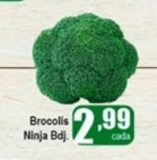 Higa's Supermercado Brocolis Ninja Bdj. oferta