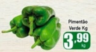Higa's Supermercado Pimentao Verde 1kg oferta