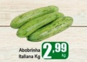 Higa's Supermercado Abobrinha Italiana 1kg oferta