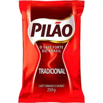 Atacadão Café torrado e moído tradicional (em pó) almofada 250g - pilão oferta