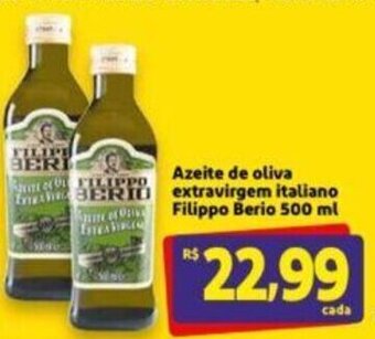 Extra Supermercado Azeite de Oliva Extravirgem Italiano Filippo Berio 500ml oferta
