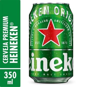 Serrano Supermercado Cerveja heineken lata 350ml oferta