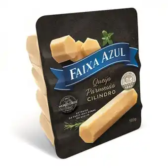 Queijo parmesão cilindro faixa azul 195g