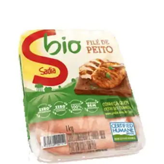 Extrabom Supermercados Filé peito de frango sadia bio sem osso bandeja 1kg oferta