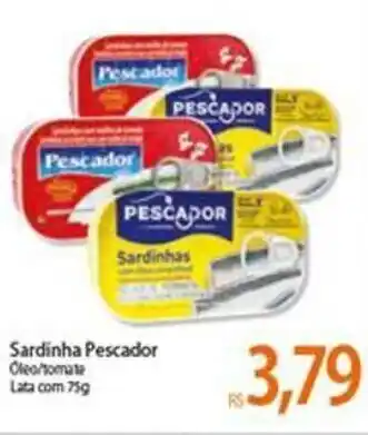 Atacadão Sardinha Pescador 75g oferta