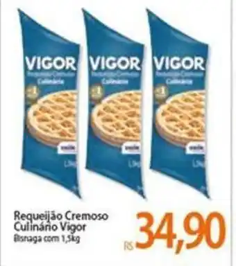 Atacadão Requeijao cremoso Culinario Vigor 1.5kg oferta