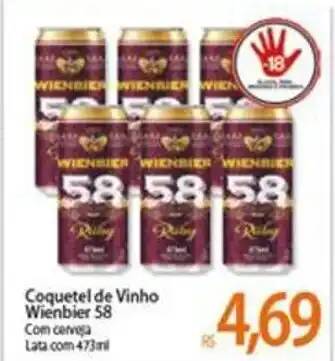 Atacadão Coquetel de Vinho Wienbier 58 473ml oferta