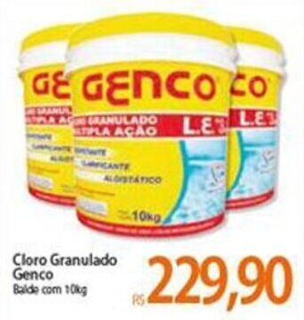 Atacadão Cloro Granulado Genco 10kg oferta