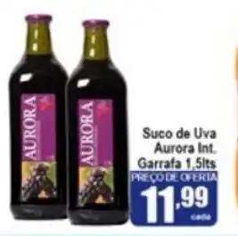 Higa's Supermercado Suco de Uva Aurora Garrada 1.5L oferta