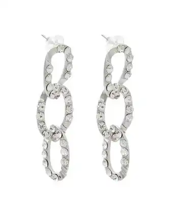 Riachuelo Brinco feminino elos stress prateado accessori by riachuelo oferta
