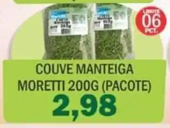 Supermercados Mendonça Couve Manteiga 200g oferta