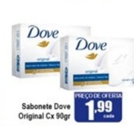 Higa's Supermercado Sabonete Dove Original Cx 90g oferta