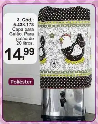 Capa Para Galão Para Galão De 20 Litro