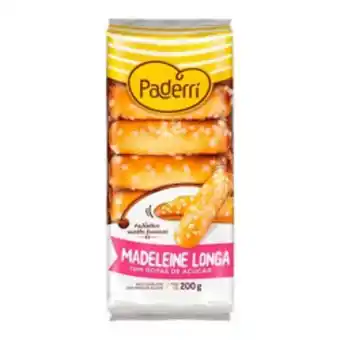 Asun Madeleine longa paderri com açúcar 200g oferta
