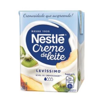 Supermercados Pague Menos Creme de leite nestlé levíssimo 200g oferta