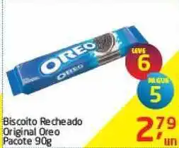 Tenda Atacado Biscoito Recheado Original Oreo Leve 6 Pague 5 90g oferta