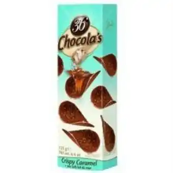 Angeloni Chocolate belga 36 chocola's caramelo e sal 125g oferta