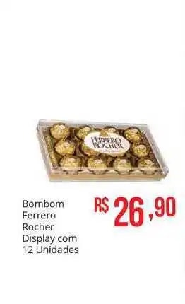 Bombom Ferrero Rocher Display