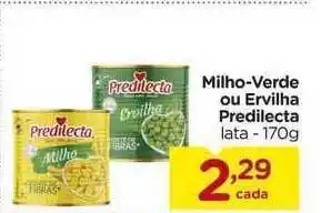 Carrefour Milho Verde Ou Ervilha Predilecta Lata 170g oferta