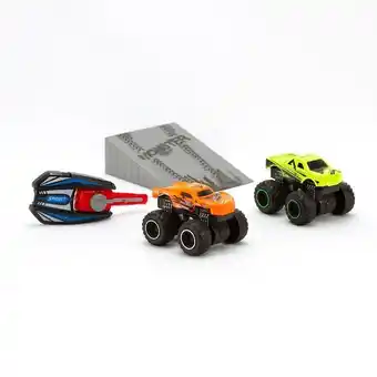 Carrinho de brinquedo lançador key launcher rampa com 2 carrinhos e 1 chave polibrinq